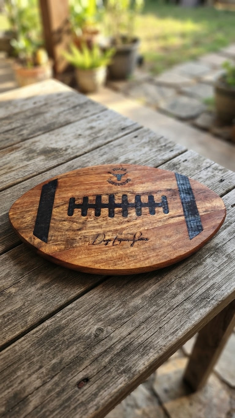Tabla balón de futbol americano