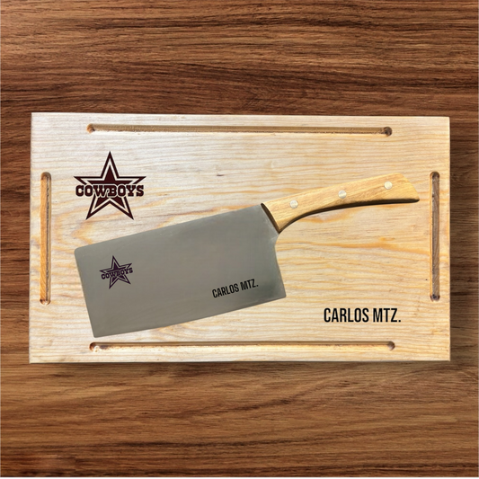 Tabla para picar y hacha. Súper Pack!