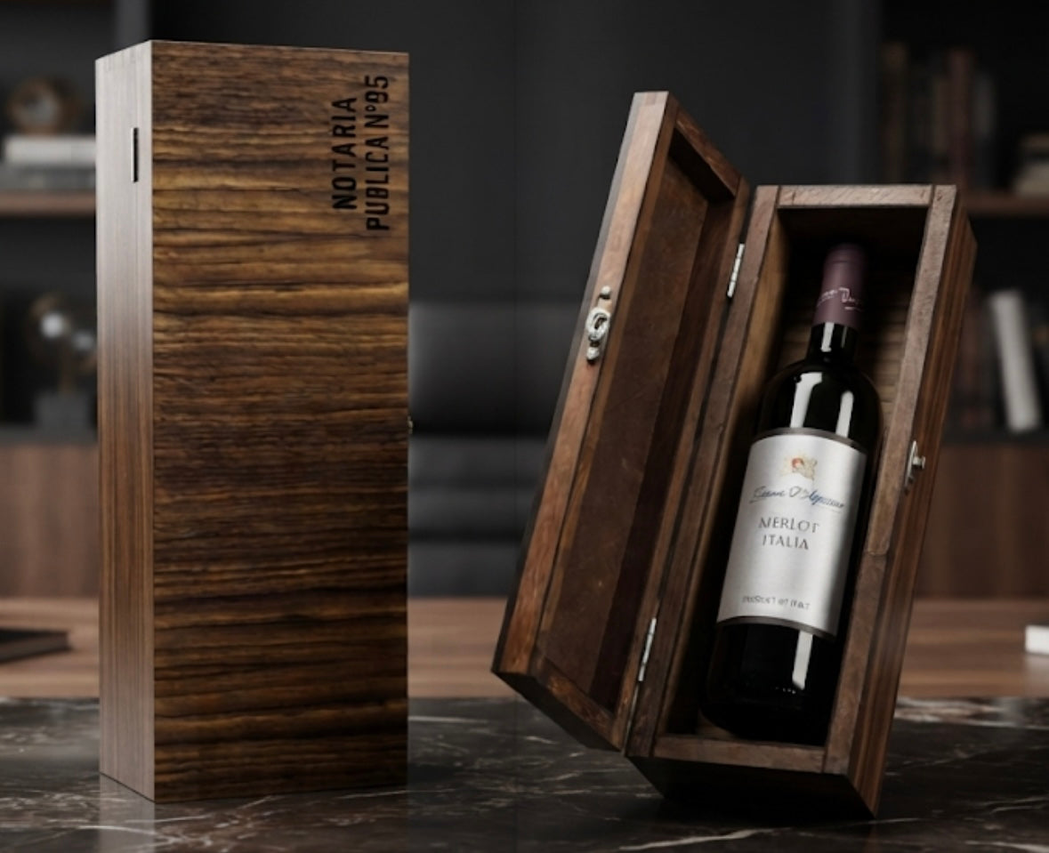 Estuche de madera para Vinos