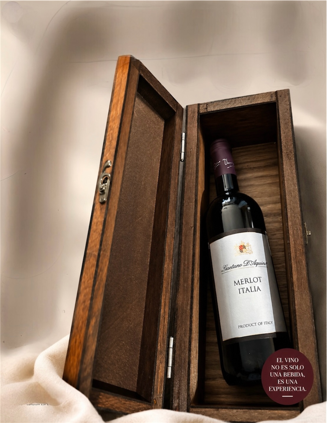 Estuche de madera para Vinos