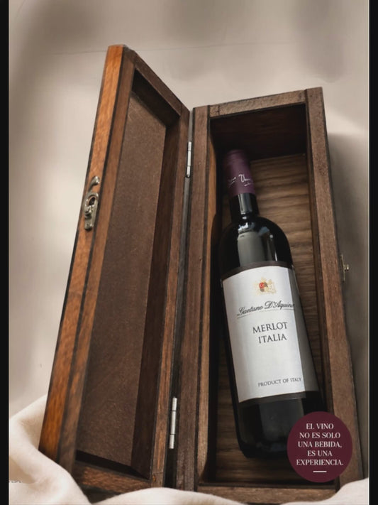 Estuche de madera para Vinos
